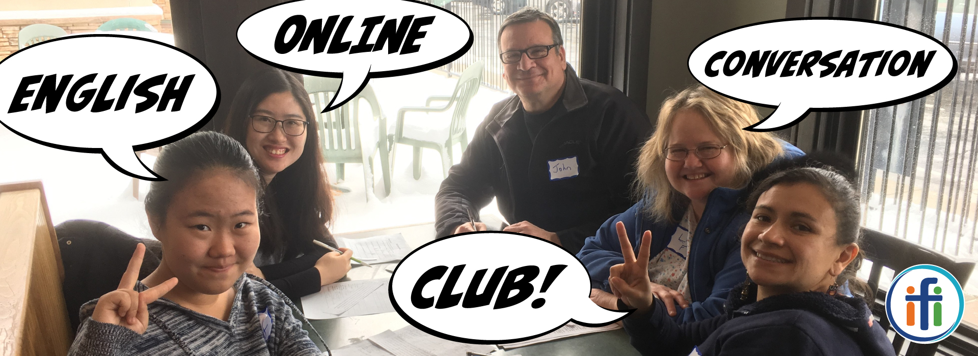 ONLINE English Conversation Club, Saturdays 10AM
