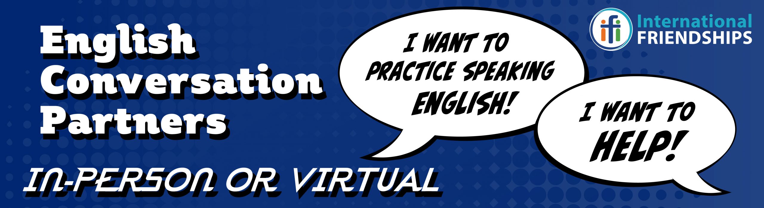 In-Person or Virtual English Conversation Partners